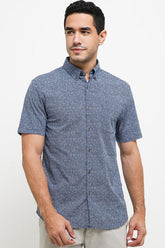 Andrew Smith Kemeja Lengan Pendek Slim Fit Pria A0066P02D